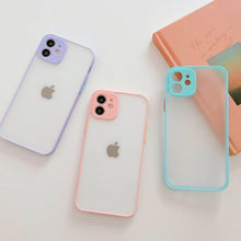 Заредете изображение във визуализатора на галерията – Milky Case silicone flexible translucent case for iPhone SE 2022 / SE 2020 / iPhone 8 / iPhone 7 blue - TopMag
