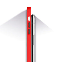 Заредете изображение във визуализатора на галерията – Milky Case silicone flexible translucent case for iPhone XS Max red - TopMag
