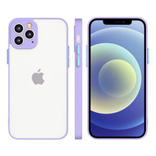 Заредете изображение във визуализатора на галерията – Milky Case silicone flexible translucent case for iPhone 12 Pro Max purple - TopMag
