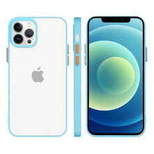 Заредете изображение във визуализатора на галерията – Milky Case silicone flexible translucent case for iPhone 13 mini blue - TopMag
