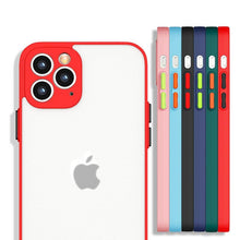 Заредете изображение във визуализатора на галерията – Milky Case silicone flexible translucent case for iPhone 13 red - TopMag
