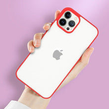 Заредете изображение във визуализатора на галерията – Milky Case silicone flexible translucent case for iPhone 13 Pro red - TopMag
