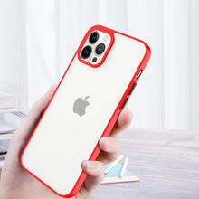 Заредете изображение във визуализатора на галерията – Milky Case silicone flexible translucent case for iPhone 13 Pro red - TopMag

