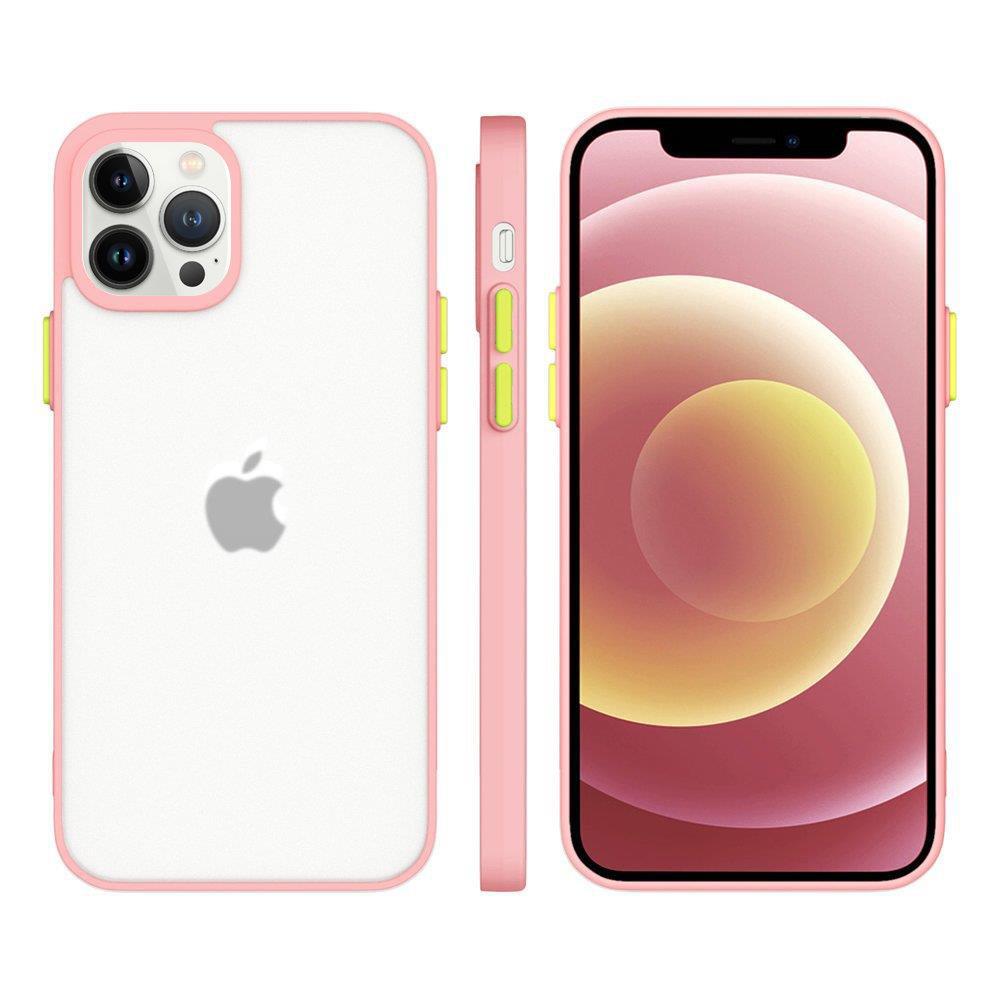 Milky Case silicone flexible translucent case for iPhone 13 Pro pink - TopMag