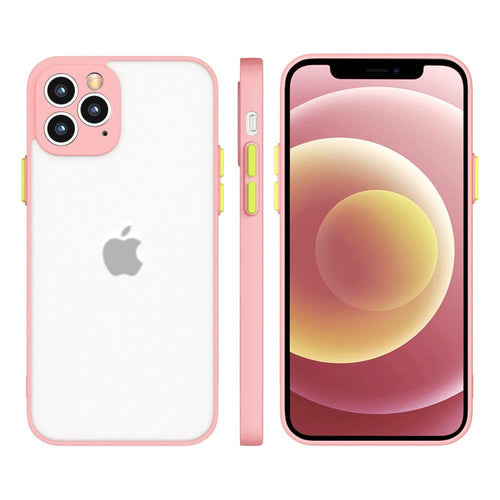 Milky Case silicone flexible translucent case for Xiaomi Poco X3 NFC pink - TopMag