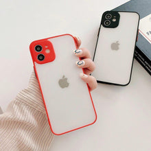 Заредете изображение във визуализатора на галерията – Milky Case Silicone Flexible Translucent Case for Xiaomi Redmi Note 10 Pro / 10 Pro Max red - TopMag
