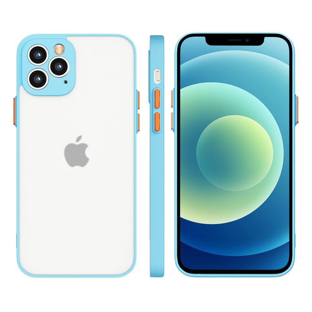 Milky Case silicone flexible translucent case for Xiaomi Redmi Note 10 5G / Poco M3 Pro blue - TopMag