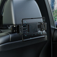 Заредете изображение във визуализатора на галерията – Acefast car holder on car headrest for tablet or  mobile ( 4,7" - 12,9" ) d8 black
