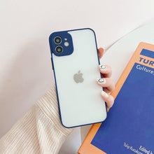 Заредете изображение във визуализатора на галерията – Milky Case silicone flexible translucent case for Samsung Galaxy A12 navy blue - TopMag
