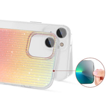 Заредете изображение във визуализатора на галерията – Kingxbar Travel Series luxurious elegant case for iPhone 13 orange (Sunset) - TopMag
