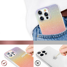 Заредете изображение във визуализатора на галерията – Kingxbar Travel Series luxurious elegant case for iPhone 13 Pro orange (Sunset) - TopMag

