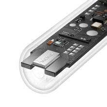 Заредете изображение във визуализатора на галерията – Baseus E8 wireless Bluetooth 5.0 TWS Earbuds earphones waterproof IPX5 white (NGE8-02) - TopMag
