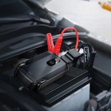 Заредете изображение във визуализатора на галерията – Baseus powerbank Power Starter Jump Starter device booster 2000mAh 12V (2000A / 1000A) + crocodile cables black (CGNL020001) - TopMag
