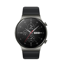 Заредете изображение във визуализатора на галерията – Silicone strap for Huawei Watch GT / GT2 / GT2 Pro smartwatch black - TopMag
