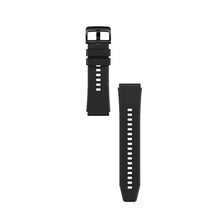 Заредете изображение във визуализатора на галерията – Silicone strap for Huawei Watch GT / GT2 / GT2 Pro smartwatch black - TopMag
