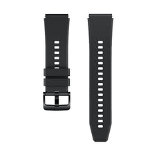 Заредете изображение във визуализатора на галерията – Silicone strap for Huawei Watch GT / GT2 / GT2 Pro smartwatch black - TopMag
