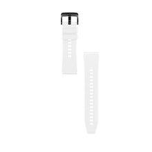 Заредете изображение във визуализатора на галерията – Silicone strap for Huawei Watch GT / GT2 / GT2 Pro smartwatch white - TopMag
