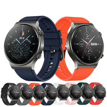 Заредете изображение във визуализатора на галерията – Silicone strap for Huawei Watch GT / GT2 / GT2 Pro orange - TopMag
