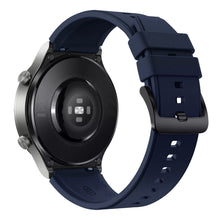 Заредете изображение във визуализатора на галерията – Silicone strap for Huawei Watch GT / GT2 / GT2 Pro blue - TopMag
