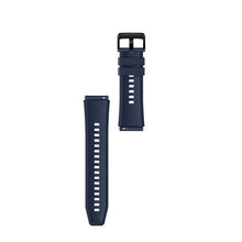 Заредете изображение във визуализатора на галерията – Silicone strap for Huawei Watch GT / GT2 / GT2 Pro blue - TopMag
