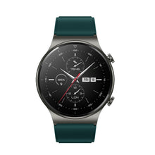 Заредете изображение във визуализатора на галерията – Strap One Silicone Wristband Strap Wristband Bracelet for Huawei Watch GT 2 Pro Green - TopMag

