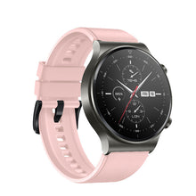 Заредете изображение във визуализатора на галерията – Silicone strap for Huawei Watch GT / GT2 / GT2 Pro pink - TopMag
