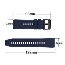 Заредете изображение във визуализатора на галерията – Silicone strap for Huawei Watch GT / GT2 / GT2 Pro smartwatch red - TopMag
