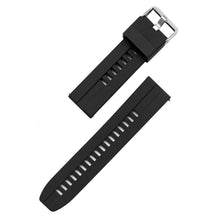 Заредете изображение във визуализатора на галерията – Silicone strap for Huawei Watch GT / GT2 / GT2 Pro smartwatch black - TopMag
