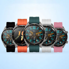 Заредете изображение във визуализатора на галерията – Silicone strap for Huawei Watch GT / GT2 / GT2 Pro smartwatch red - TopMag
