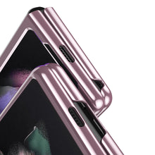 Заредете изображение във визуализатора на галерията – Plating Case hard case Electroplating frame Cover for Samsung Galaxy Z Fold 3 blue - TopMag
