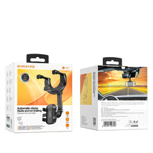 Заредете изображение във визуализатора на галерията – Borofone Car holder BH87 Windrider rearview mirror mount black

