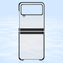 Заредете изображение във визуализатора на галерията – Plating Case hard case Electroplating frame Cover for Samsung Galaxy Z Flip 3 pink - TopMag
