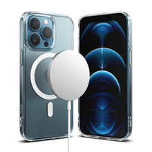 Заредете изображение във визуализатора на галерията – Ringke Fusion Magnetic Magnetic Hard Case with Gel Frame for iPhone 13 Pro Max Transparent (FMGM553E52) (MagSafe Compatible) - TopMag
