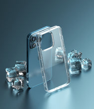 Заредете изображение във визуализатора на галерията – Ringke Fusion TPU Cover with Gel Frame for iPhone 13 Pro transparent (F548E52) - TopMag
