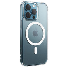 Заредете изображение във визуализатора на галерията – Ringke Fusion Magnetic Magnetic Hard Case with Gel Frame for iPhone 13 Pro Transparent (FMGM548E52) (MagSafe Compatible) - TopMag
