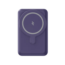 Заредете изображение във визуализатора на галерията – Amazing Thing Power bank Thunder Pro 5000mAh TPM5KPU - Type C - magnetic with induction charger purple
