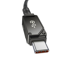 Заредете изображение във визуализатора на галерията – USB C cable - Lightning Baseus Unbreakable 20W 480Mbps 1m - black
