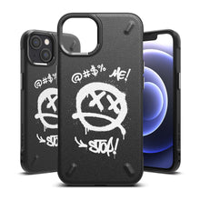 Заредете изображение във визуализатора на галерията – Ringke Onyx Design Durable TPU Case Cover for iPhone 13 mini black (Graffiti) (OD541E233) - TopMag

