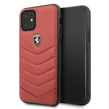 Заредете изображение във визуализатора на галерията – Ferrari FEHQUHCN61RE iPhone 11 6,1" / Xr czerwony/red hardcase Off Track Quilted - TopMag
