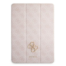 Заредете изображение във визуализатора на галерията – Guess GUIC12G4GFPI iPad 12,9" 2021 Book Cover różowy/pink 4G Collection - TopMag
