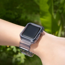 Заредете изображение във визуализатора на галерията – Strap Light Set replacement band strap case for Watch 6 44mm / Watch 5 44mm / Watch 4 44mm / Watch SE 44mm black - TopMag
