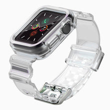 Заредете изображение във визуализатора на галерията – Strap Light Set replacement band strap case for Watch 6 44mm / Watch 5 44mm / Watch 4 44mm / Watch SE 44mm black - TopMag
