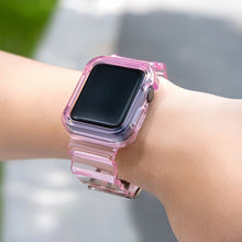 Заредете изображение във визуализатора на галерията – Strap Light Set replacement band strap case for Watch 6 44mm / Watch 5 44mm / Watch 4 44mm / Watch SE 44mm red - TopMag
