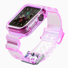 Заредете изображение във визуализатора на галерията – Strap Light Set replacement band strap case for Watch 6 44mm / Watch 5 44mm / Watch 4 44mm / Watch SE 44mm red - TopMag
