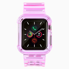 Заредете изображение във визуализатора на галерията – Strap Light Set replacement band strap case for Watch 6 44mm / Watch 5 44mm / Watch 4 44mm / Watch SE 44mm red - TopMag
