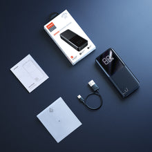 Заредете изображение във визуализатора на галерията – Joyroom power bank 15W 20000mAh PD QC3.0 AFC black (JR-T014)
