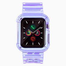 Заредете изображение във визуализатора на галерията – Strap Light Set replacement band strap case for Watch 3 42mm / Watch 2 42mm purple - TopMag

