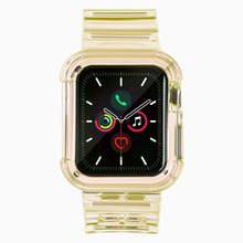 Заредете изображение във визуализатора на галерията – Strap Light Set replacement band strap case for Watch 6 40mm / Watch 5 40mm / Watch 4 40mm / Watch SE 40mm yellow - TopMag
