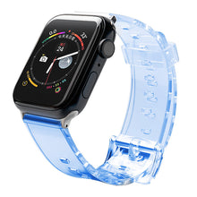 Заредете изображение във визуализатора на галерията – Strap Light replacement band strap for Watch 6 / 5 / 4 / 3 / 2 / SE (40mm / 38mm) blue - TopMag
