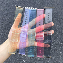 Заредете изображение във визуализатора на галерията – Strap Light replacement band strap for Watch 6 / 5 / 4 / 3 / 2 (40mm / 38mm) yellow - TopMag
